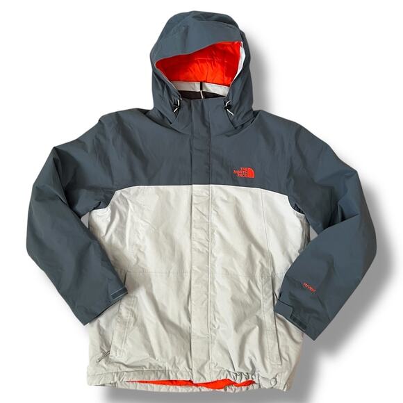 The North Face Other - The North Face Mens Hyvent Jacket 2015 Gray Orange Fleece TB5M TN5M CKY2